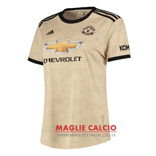 nuova seconda magliette manchester united donna 2019-2020