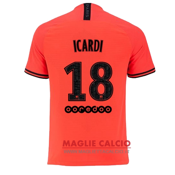 nuova maglietta paris saint germain 2019-2020 icardi 18 seconda