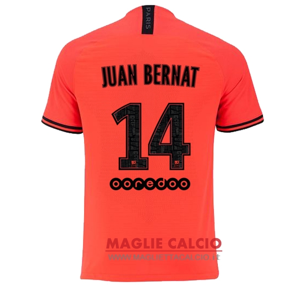 nuova maglietta paris saint germain 2019-2020 juan bernat 14 seconda