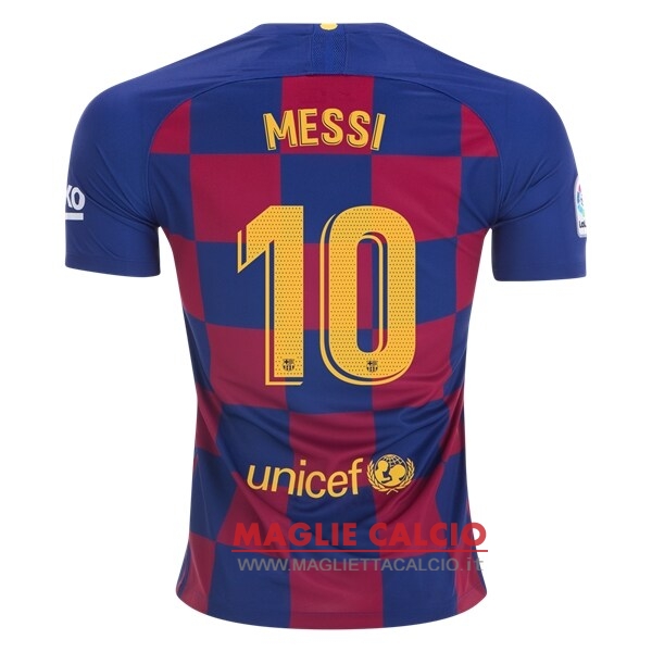 nuova maglietta barcellona 2019-2020 messi 10 prima