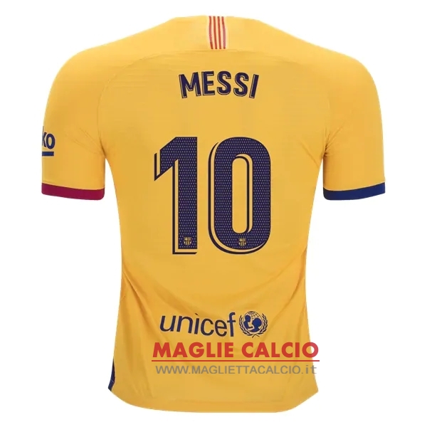 nuova maglietta barcellona 2019-2020 messi 10 seconda