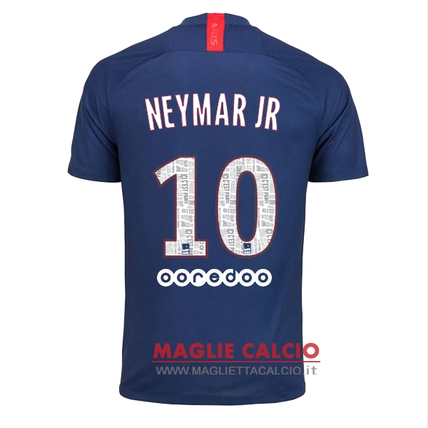 nuova maglietta paris saint germain 2019-2020 neymar jr 10 prima