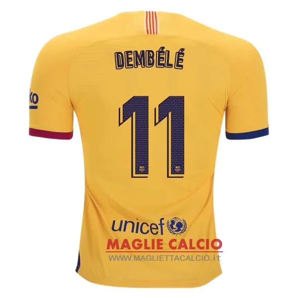 nuova maglietta barcellona 2019-2020 o.dembele 11 seconda