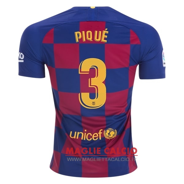 nuova maglietta barcellona 2019-2020 pique 3 prima