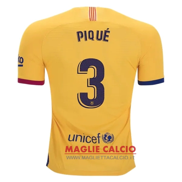 nuova maglietta barcellona 2019-2020 pique 3 seconda