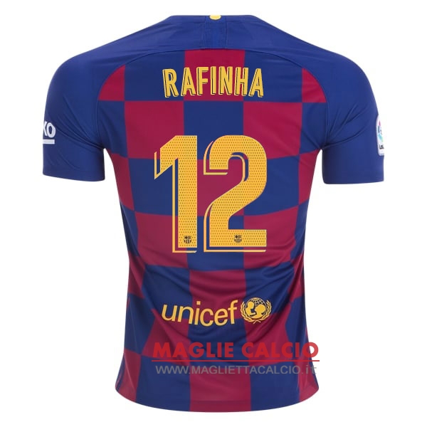 nuova maglietta barcellona 2019-2020 rafinha 12 prima