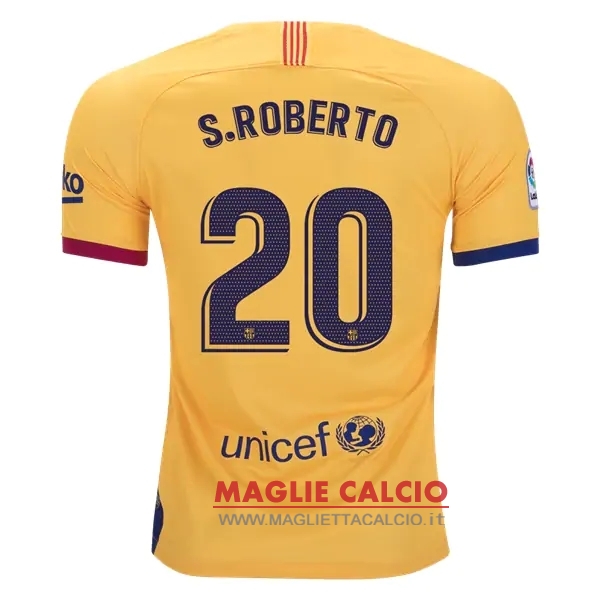 nuova maglietta barcellona 2019-2020 s.roberto 20 seconda