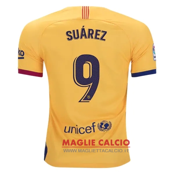 nuova maglietta barcellona 2019-2020 suarez 9 seconda