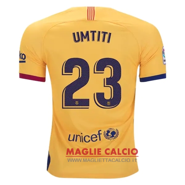 nuova maglietta barcellona 2019-2020 umtiti 23 seconda