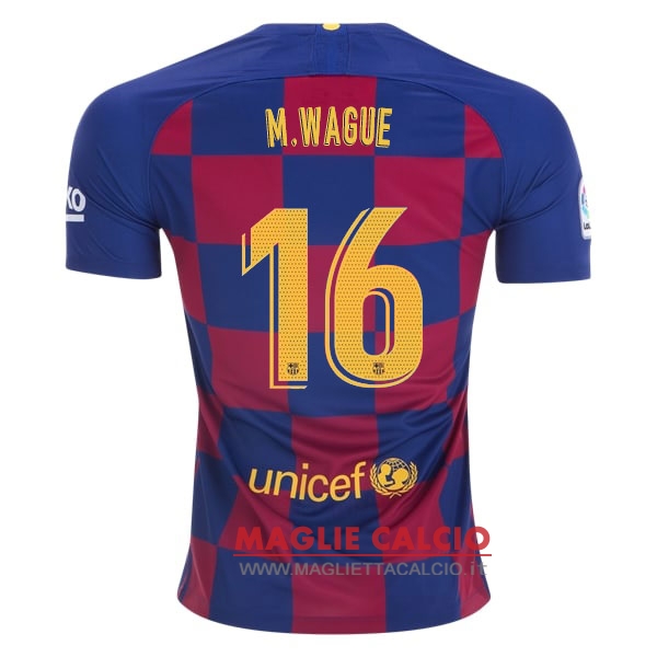 nuova maglietta barcellona 2019-2020 wague 16 prima