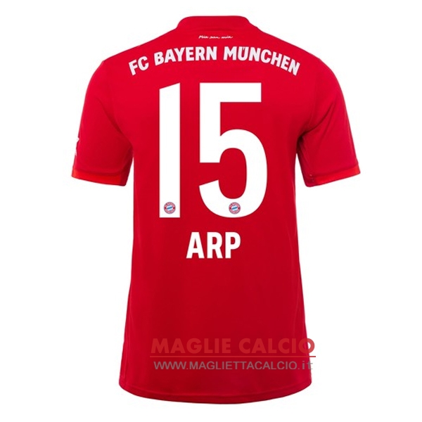 nuova maglietta bayern munich 2019-2020 arp 15 prima