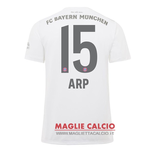 nuova maglietta bayern munich 2019-2020 arp 15 seconda