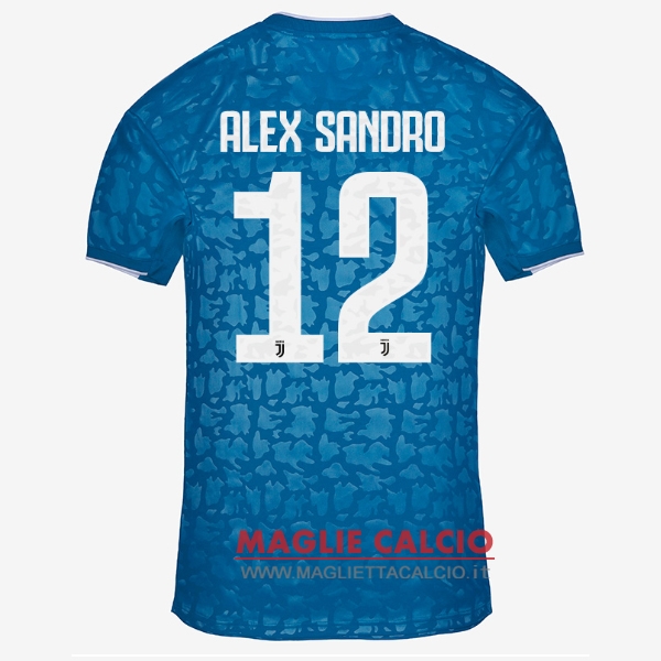 nuova maglietta juventus 2019-2020 alex sangro 12 terza