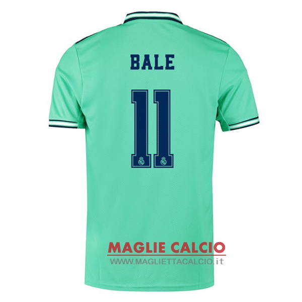nuova maglietta real madrid 2019-2020 bale 11 terza