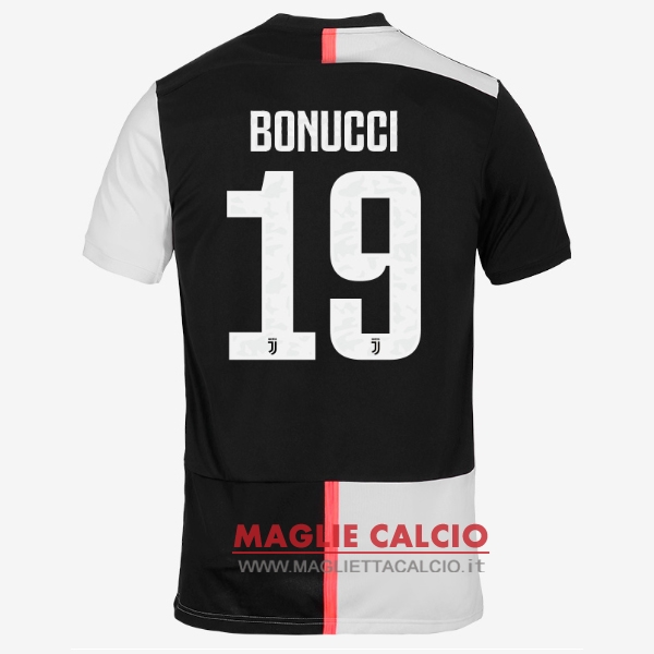 nuova maglietta juventus 2019-2020 bonucci 19 prima
