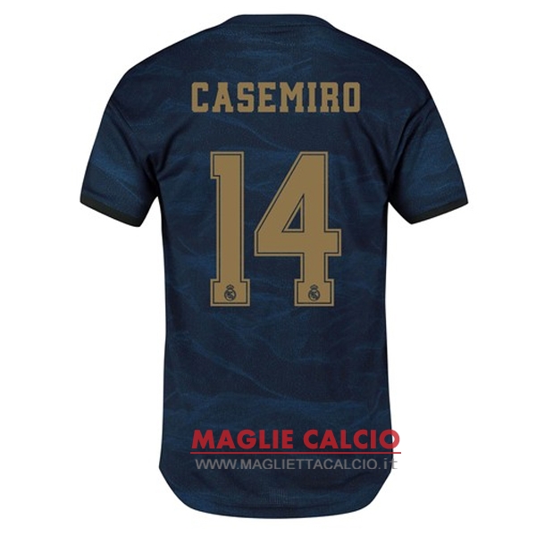 nuova maglietta real madrid 2019-2020 casemiro 14 seconda
