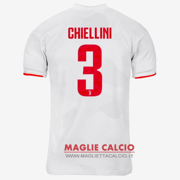 nuova maglietta juventus 2019-2020 chiellini 3 seconda