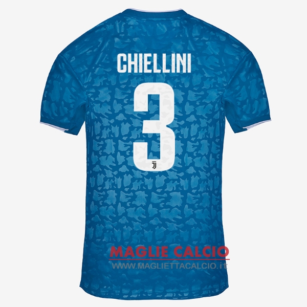 nuova maglietta juventus 2019-2020 chiellini 3 terza