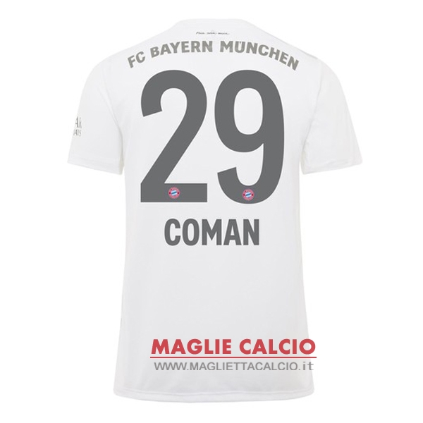nuova maglietta bayern munich 2019-2020 coman 29 seconda