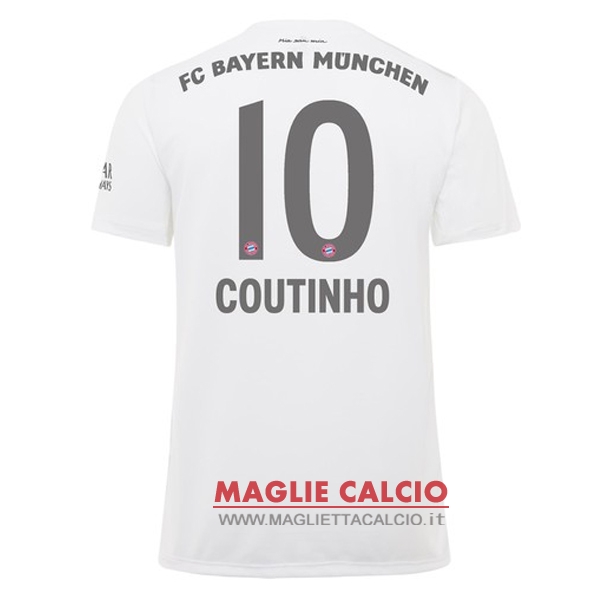 nuova maglietta bayern munich 2019-2020 coutinho 10 seconda