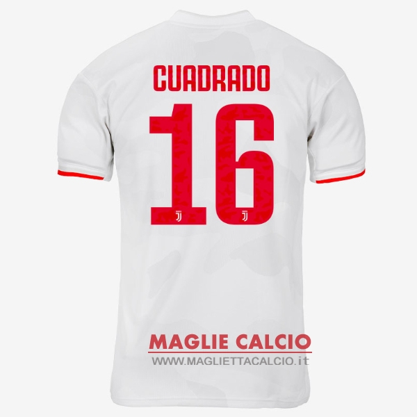 nuova maglietta juventus 2019-2020 cuadredo 16 seconda