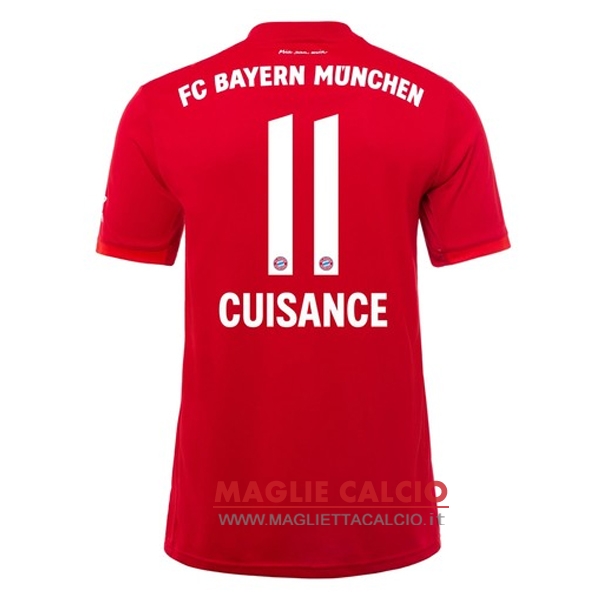 nuova maglietta bayern munich 2019-2020 cuisance 11 prima