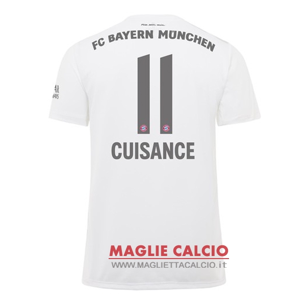 nuova maglietta bayern munich 2019-2020 cuisance 11 seconda