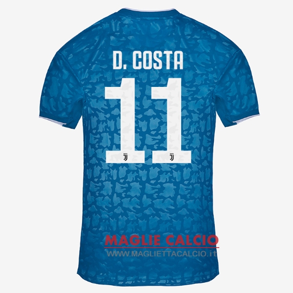 nuova maglietta juventus 2019-2020 d.costa 11 terza