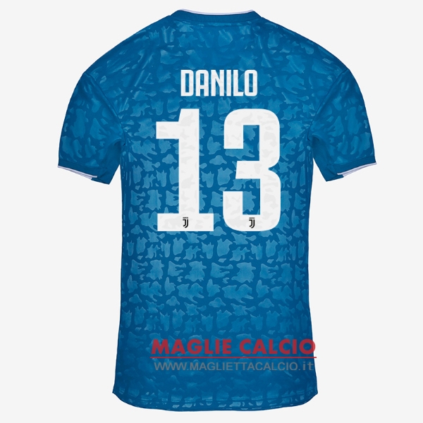 nuova maglietta juventus 2019-2020 danilo 13 terza
