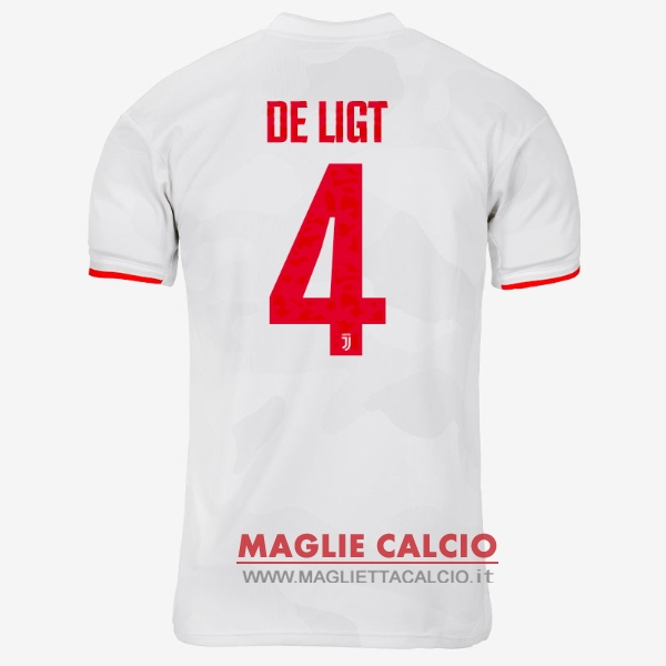 nuova maglietta juventus 2019-2020 de ligt 4 seconda