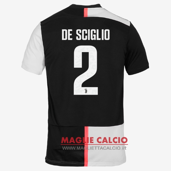 nuova maglietta juventus 2019-2020 de sciglio 2 prima