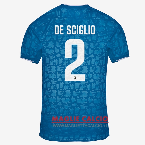nuova maglietta juventus 2019-2020 de sciglio 2 terza