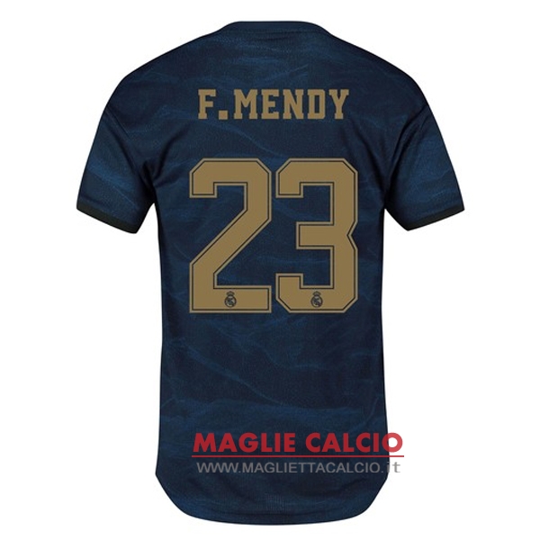 nuova maglietta real madrid 2019-2020 f.mendy 23 seconda