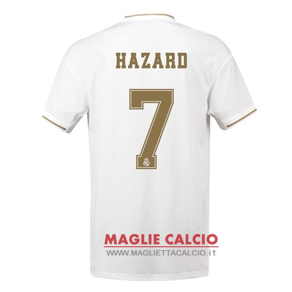 nuova maglietta real madrid 2019-2020 hazard 7 prima