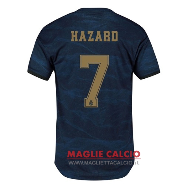 nuova maglietta real madrid 2019-2020 hazard 7 seconda