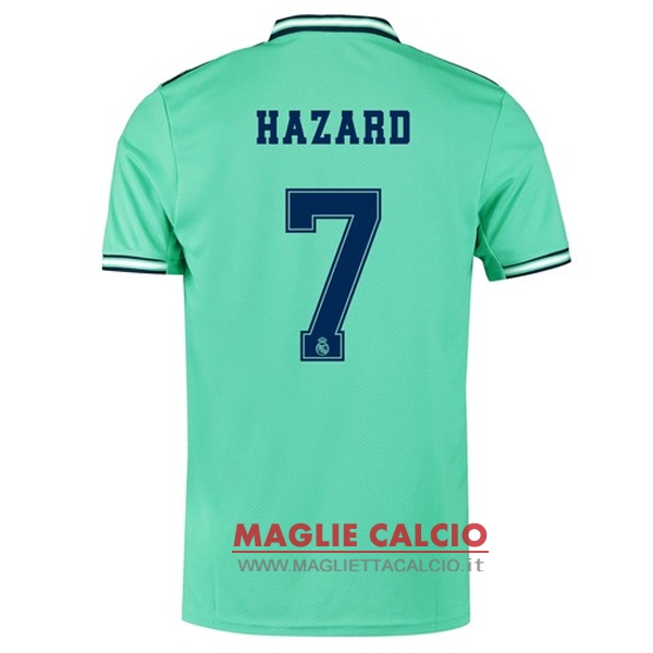 nuova maglietta real madrid 2019-2020 hazard 7 terza