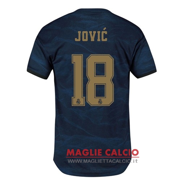 nuova maglietta real madrid 2019-2020 jovic 18 seconda