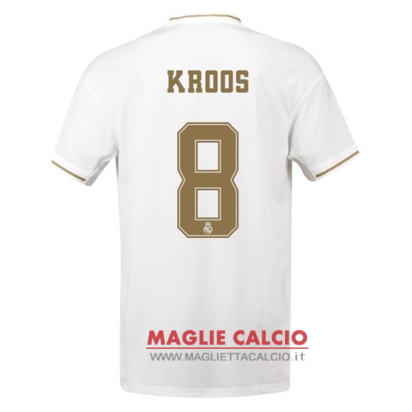 nuova maglietta real madrid 2019-2020 kroos 8 prima