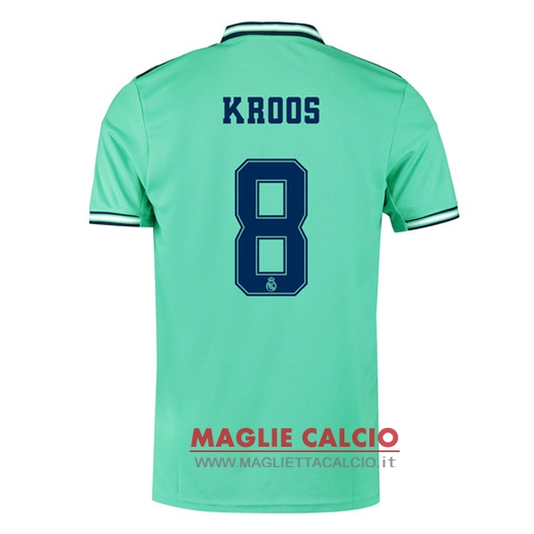 nuova maglietta real madrid 2019-2020 kroos 8 terza