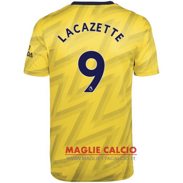 nuova maglietta arsenal 2019-2020 lacazette 9 seconda