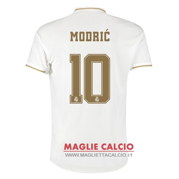 nuova maglietta real madrid 2019-2020 modric 10 prima