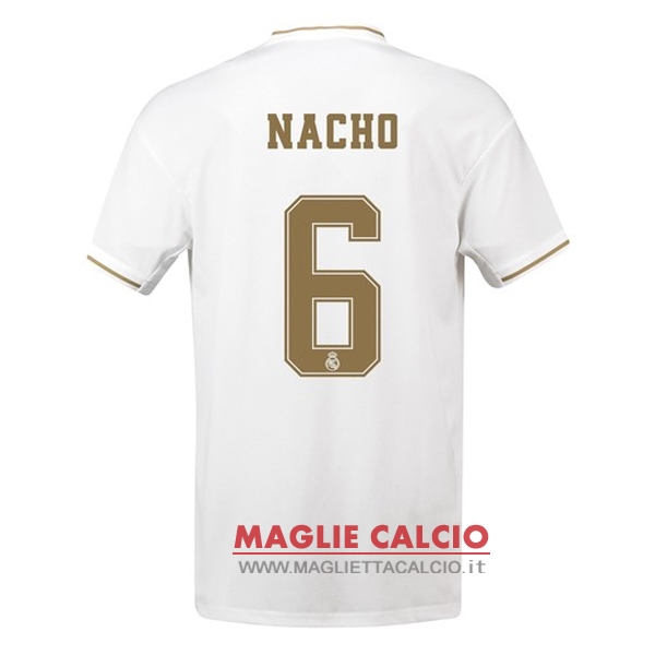 nuova maglietta real madrid 2019-2020 nacho 6 prima