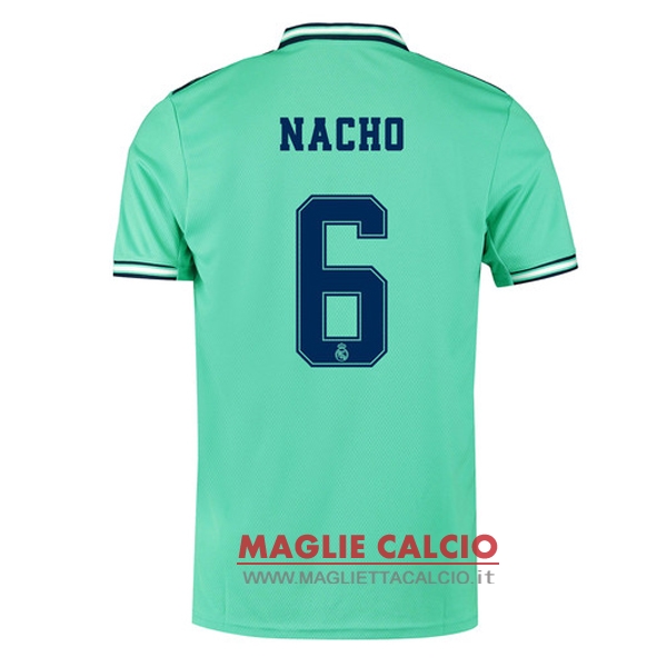 nuova maglietta real madrid 2019-2020 nacho 6 terza