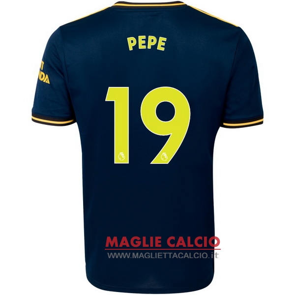 nuova maglietta arsenal 2019-2020 pepe 19 terza