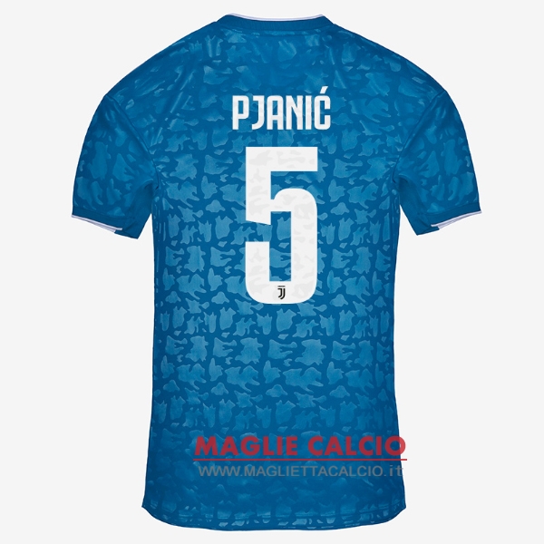 nuova maglietta juventus 2019-2020 pjanic 5 terza