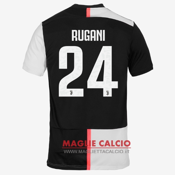 nuova maglietta juventus 2019-2020 rugani 24 prima