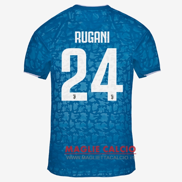 nuova maglietta juventus 2019-2020 rugani 24 terza