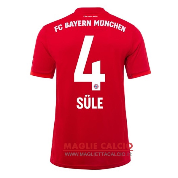 nuova maglietta bayern munich 2019-2020 sule 4 prima