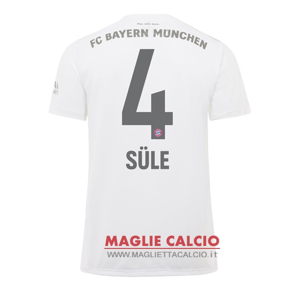 nuova maglietta bayern munich 2019-2020 sule 4 seconda