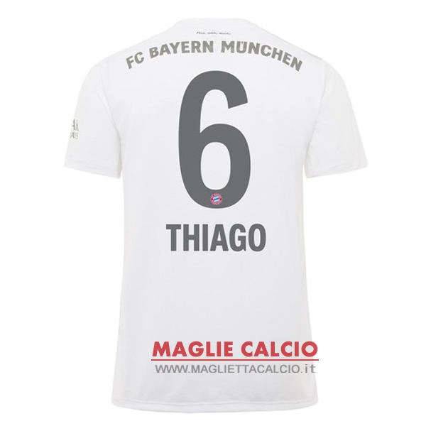 nuova maglietta bayern munich 2019-2020 thiago 6 seconda